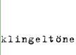 klingelt&ouml;ne